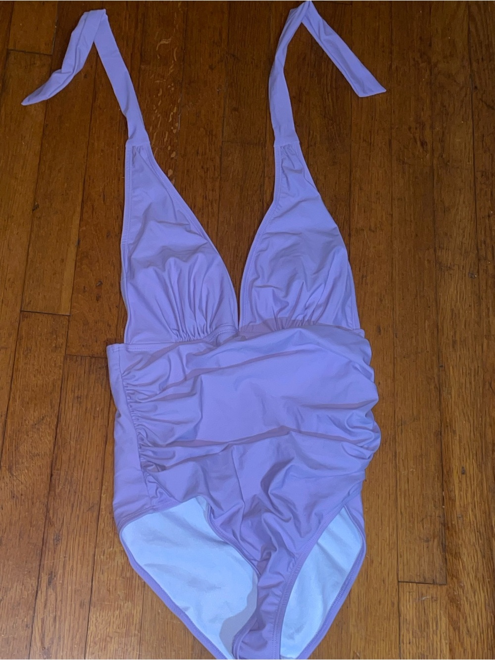 One-Piece Swimsuit - Light Lilac